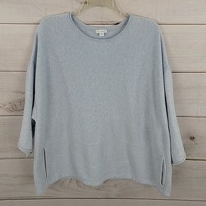 Pure Jill Women's Small Light Blue Kimono